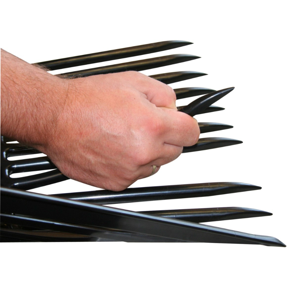 Staļļa dakša ar kātu